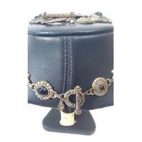 Zilverkleurige ketting en armband